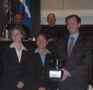 Moot court team