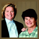 Cris Arguedas and Penny Cooper '64 