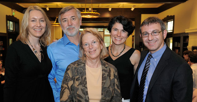 group of people smiling